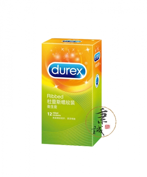 Durex 杜蕾斯 螺紋裝衛生套(12入)