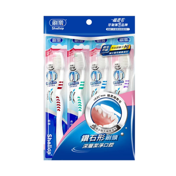Shallop刷樂｜曲線牙刷