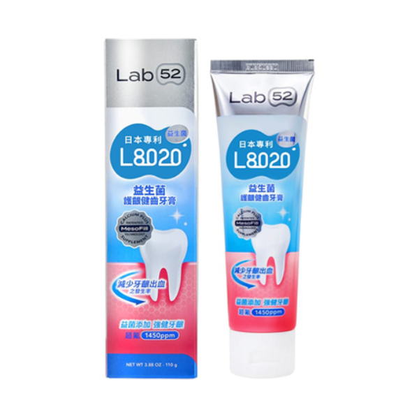 Lab52齒妍堂｜L8020益生菌護齦健齒牙膏