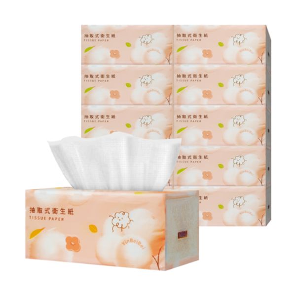 YinBeiBei銀貝貝 抽取式衛生紙100抽